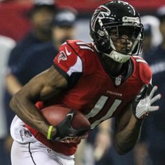 Julio Jones è stato incontenibile. 