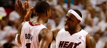 Gli Heat sono diventati assolutamente inarrestabili da quando hanno spostato nei ruoli di 4-5 la coppia James-Bosh...