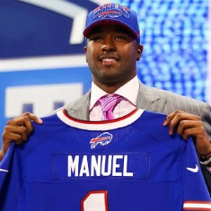 E.J. Manuel è stato, a sorpresa, il primo quarterback scelto. 
