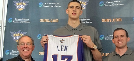 Alex Len sarà l'ennesimo lungo bianco che farà fare brutta figura ai giocatori europei in NBA?