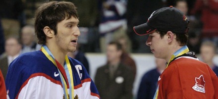 Una delle prime sfide fra Ovechkin e Crosby: il World Junior Hockey Championships del 2005. Oro al Canada, argento alla russia.