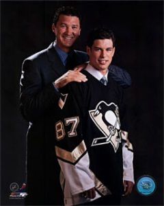 2005---Sidney-Crosby-Mario-Lemieux-Draft-Day-Photograph-C12056008