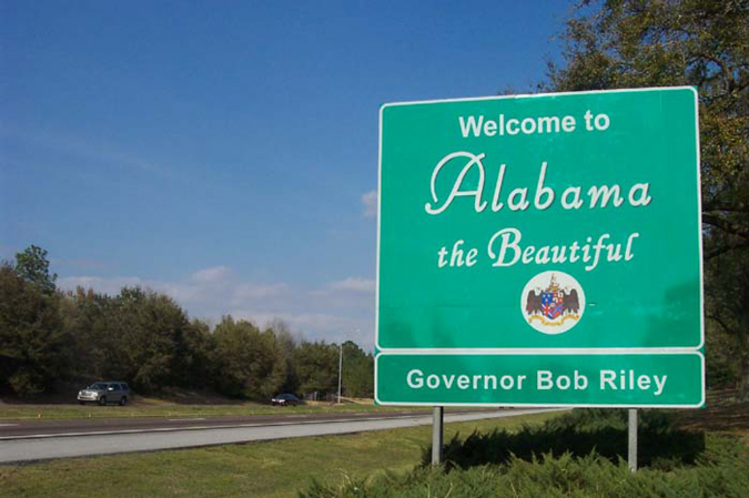 welcome to Alabama