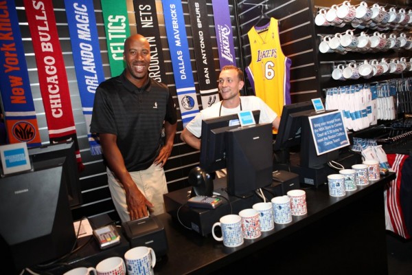 Bruce Bowen all'NBA House di Londra